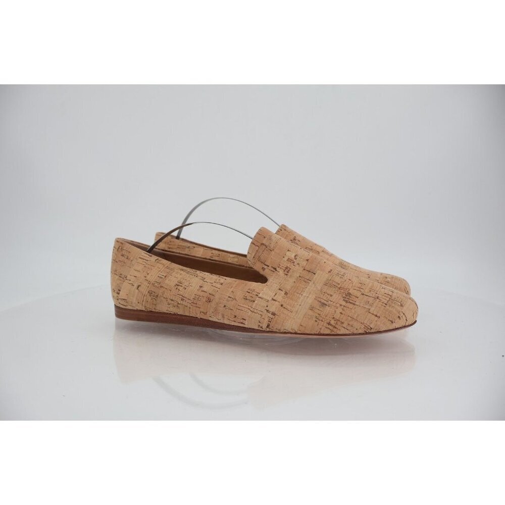 Veronica Beard Griffin Womens Loafer Natural Cork Slip On Shoes Size 8.5